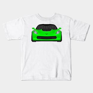 z06 neon green Kids T-Shirt